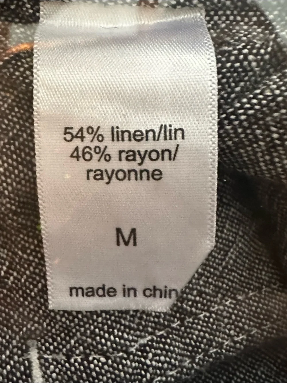 Maurices gray linen/rayon blend wide leg trousers pants Sz M office siren